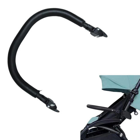 Upgraded Adjustable Angle Baby Stroller Bumper Bar Accessories for BBZ Yoyo/Yoya/Yoyo+ - Black
