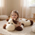 (20" 3.3 lbs) Weighted Cow Stuffed Animal Soft Weighted Plushes Cute Cow Plush Toy Birthday Gifts for Boys Girls Kids