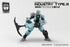 No.57 1/24 Type.9 15+ MORISE Hobby FIFTYSEVEN Action Figures - Armored Puppet Industry - Model Kit,Highly Posable