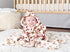Baby Starters Super Soft Sock Monkey Baby Blanket, Ivory and Red, 30"x40" for Newborns and Moms