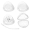 NISXABEBE Pacifier Case,4 Pack BPA Free Pacifier Holder Case with Lanyard for Diaper