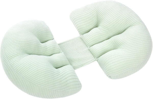 Levemolo U-Shaped Pregnancy Pillow Lumbar Support Multi-Functional Maternity Waist Pad for Side