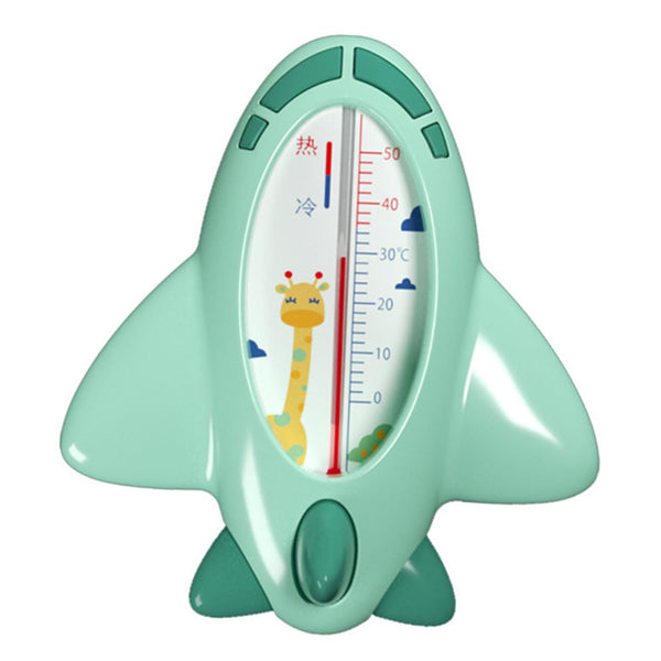 ORFOFE Bath Tub Thermometer Floating Cartoon Airplane Shape Accurate Water Temperature Measurement
