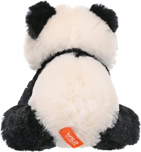 Wild Republic Panda Plush Stuffed Animal, Cuddlekins 8 Inches - Black & White Gifts for Kids