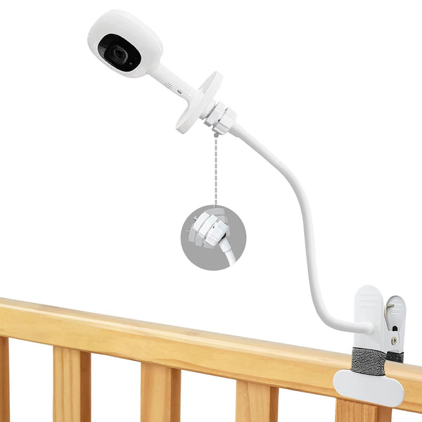 Derebir Baby Monitor Clip Mount Compatible with Nanit Pro & Flex Stand, Momcozy