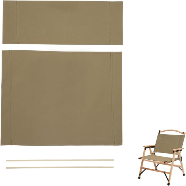 Cyrank Director Chair Replacement Canvas, Seat Cover Replacement Foldable Director Chair Seat and