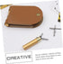 1 Set Cribbage Board Multifunctional Score Board, Portable Game Bag for Cards Game Accessory