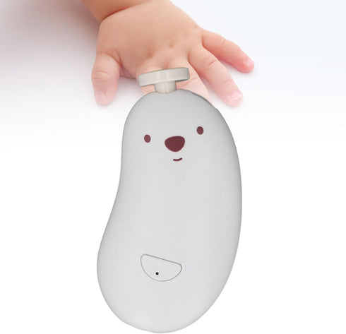 Trimmer Settings Baby Nail Grinder Electric, Low Noise Baby Nail File Rechargeable Nail with Multiple Speed for Newborn