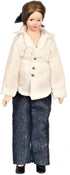 Aztec Imports, Inc. Dollhouse Miniature Doll Family, Modern Outfits, Set of 4 #G7672