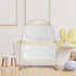 L RUNNZER Pack Pack Pop Up N Play Tent, Baby Net to Keep Toddler in, Mini Crib Canopy for and Play, See Through