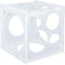 Auihiay 2-10 Inch Collapsible Plastic Balloon Sizer Box - Measurement Tool for Balloon Decorations