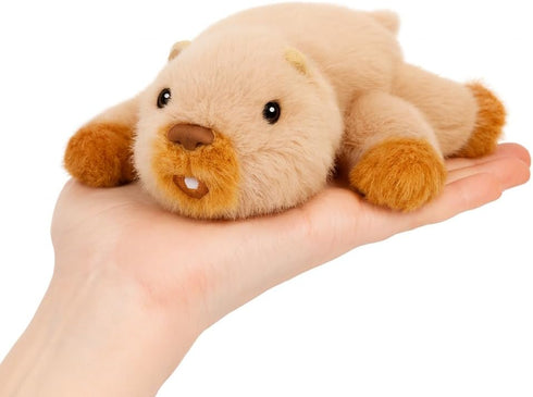 Cute Plush Beaver Toy - Soft Stuffed Animal for Kids' Birthdays