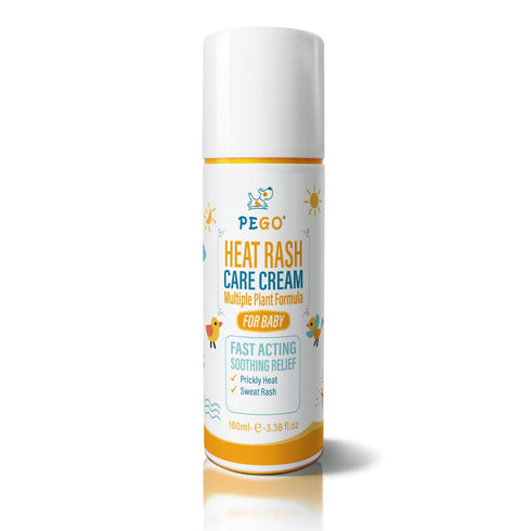 Inflammation 100ml/3.38oz (100ml/1Pack) Heat Rash Care Cream for Babies | Prevents Prickly Heat, Sweat Rashes, Eczema
