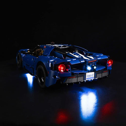 Kyglaring LED Lighting Kit for Lego Technic 2022 Ford GT 42154 Building Kit (No Model)