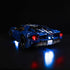 Kyglaring LED Lighting Kit for Lego Technic 2022 Ford GT 42154 Building Kit (No Model)