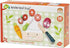 Tender Leaf Toys Mini Chef Chopping Board - 16 Pcs Wooden Cutting Vegetable Toys with Knife for Play Kitchen