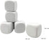 6PCS White EVA Foam Dices for Kids Graffiti, Building Blocks,Creative Painting