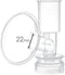 Maymom Breast Shield Flange Compatible with Ameda Breast Pumps (22 mm, Small,