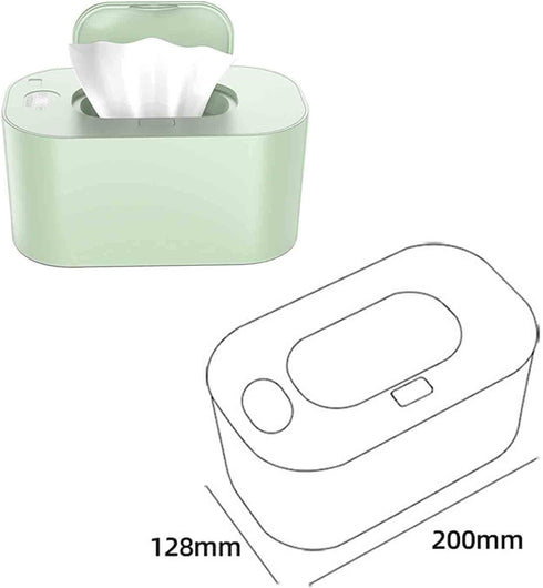 Baohao 45 Baby Wipe Warmer and Wet Wipes Dispenser - All Weather Constant Temperature, Quick Heating, Stay hydrated