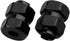 4 Pieces Aluminum Extended 7mm Hex Wheel Hubs 8mm Thick Wheel Spacers Offsets for Axial SCX24 AXI90081 Deadbolt AXI00002 Jeep Wrangler, AXI00001 C10, AXI00004 (Black) by Hobbypark