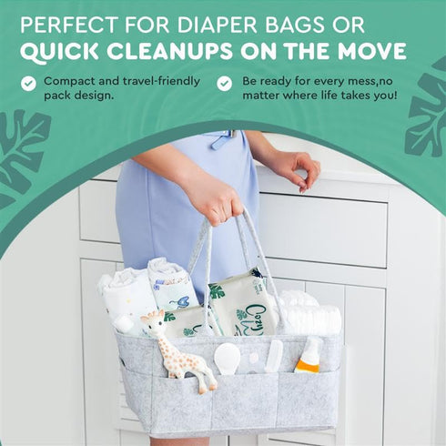 99.9% 9 Packs (60 Water Based Baby Wipes, Purified Water, Unscented & Gentle for Sensitive Skin, Plastic-Free, Wipes