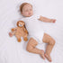 Apricot Lamb Stuffed Animals Security Blanket, Yellow Lion Infant Nursery Character Blanket, Plush (10 Inches)