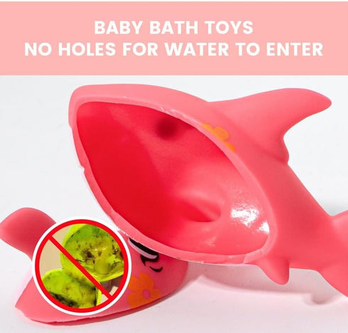 Hely Cancy Bath Toys for Babies 0 Months, No Hole Baby Bath Tub Toys, 1 Year Old Bath Shower Toys for Boys Girls