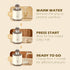 COUEMT Breast Milk Pitcher - Brown - Adjustable Baby Bottle Maker Formula Machine Even Milk Mix for Less Bubbles/Pumps
