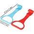 4 Vctitil Pieces Crib Hook Baby Plastic Pull Ring Creative Teaching Stroller to Assist Standing(Red/Yellow/Blue/Green)
