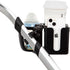 Universal Cup Holder with Clips, Large Caliber Designed Holder for 2 Cups, Stroller Milk Bottle Drink Holder
