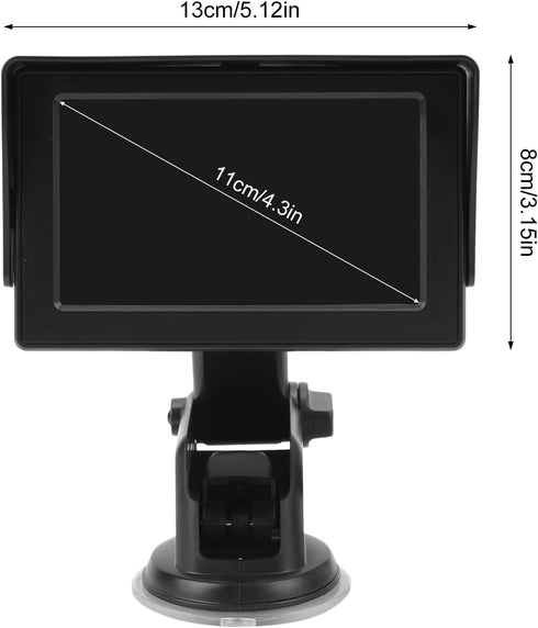 ZDAGELD 4.3" 150 360 Baby Car Camera with Monitor, Car Mirror Baby Rear View, Wide Angle and Rotation Rear Facing Seat