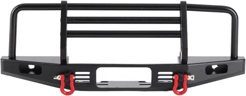 Tbest Metal Front Bumper 1/10 RC Vehicle Bumpers Adjustable Front Bumper Accessory for 1/10 RC Crawler Car