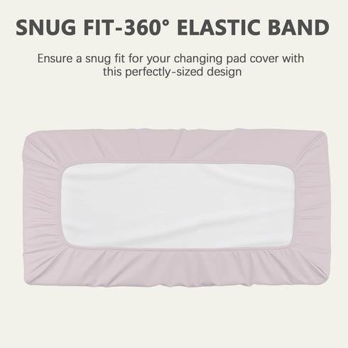 Navari 31"X 16" Vegan Leather Changing Pad Cover - - Waterproof Wipeable, Extra Thick & Portable & Non-Slip Diaper Mat