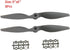 8PCS 9060 SoloGood CCW Gemfan APC Nylon Propeller Prop for RC Airplane with Adapter Rings