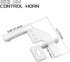 WMYCONGCONG 10 PCS Steel Pushrod Parts 1.2x260mm + 10 PCS Nylon Micro Control Horns 20x11mm for RC Airplane