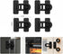 ROAESTKE 4 Pack Child Proof Cabinet Locks,Baby Proofing Locks for Cabinets, Oven, Freezer & More,Easy to Install, No