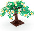 Tree Building Blocks Plant Accessories Set, DIY Building Bricks Kit Compatible with All Major Brands (with Bird)