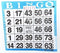Punch-out Bingo Cards, 250 Per Pack