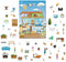 Magnetic Portable Playboard Doll House Family Magnets for Toddler Kids, Perfect Preschool Learning Travel Toy (65 Pcs)