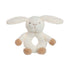 Apricot Lamb Baby Bunny Rabbit Soft Rattle Toy, Plush Stuffed Animal, 6 Inches, Brown