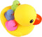 Bath Duck Toys 4Pcs Family Rubber Ducky Float & Squeak for Baby Toddlers Preschool Bathtub Shower Toy (Colorful)