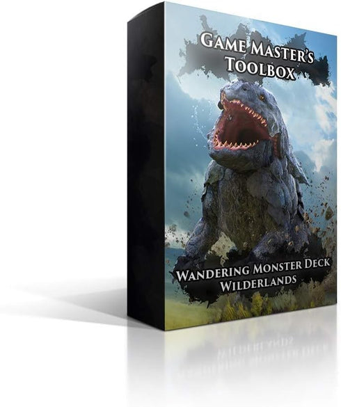 Nord Games Game Master's Toolbox: Wandering Monsters Deck: Wilderlands (5E)