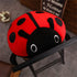 Cute Plush Toy Soft Ladybug Pillow Cushion - Novelty Gift for Children, Red, 65cm/25inch
