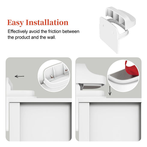 EUDEMON Baby Safety Anti-Tip Furniture Anchor Straps, Childproof Wall Holder for Children & Pets, Easy to Install