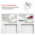 EUDEMON Baby Safety Anti-Tip Furniture Anchor Straps, Childproof Wall Holder for Children & Pets, Easy to Install