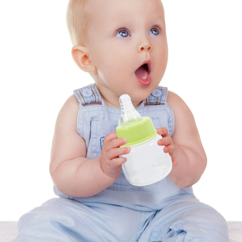 3pcs Kisangel Mini Baby Bottles Nursing Baby Bottle Plastic Travel Food Feeder for Milk Cereal