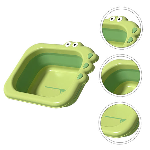 Wash Basin Stuff for Newborn, Portable Bath Basin for Babies, Collapsible Infant Wash Basin