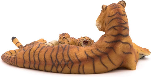 Papo Lying Tigress Nursing Figure