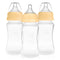 Nenesupply Silicone Baby Bottles Newborn Feeding Bottles Slow Flow Breastfeeding Bottle for
