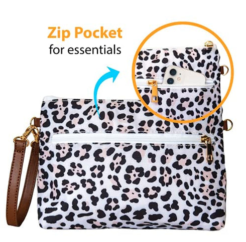 Bumco Diaper Clutch - Portable Wipes Dispenser & Baby Travel Essential, Airtight Dispenser, Refillable Wipes Container